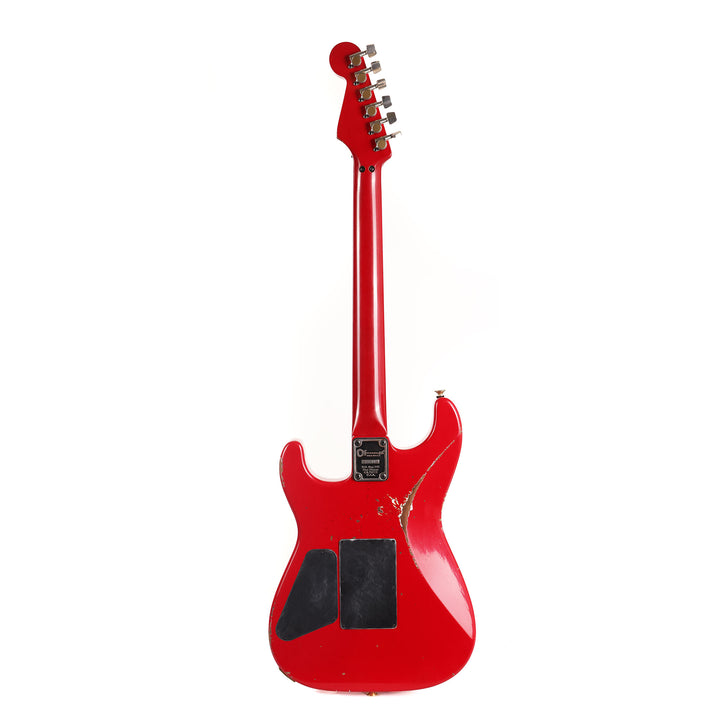Charvel Custom Shop San Dimas Music Zoo Exclusive Painted Neck Torino Red