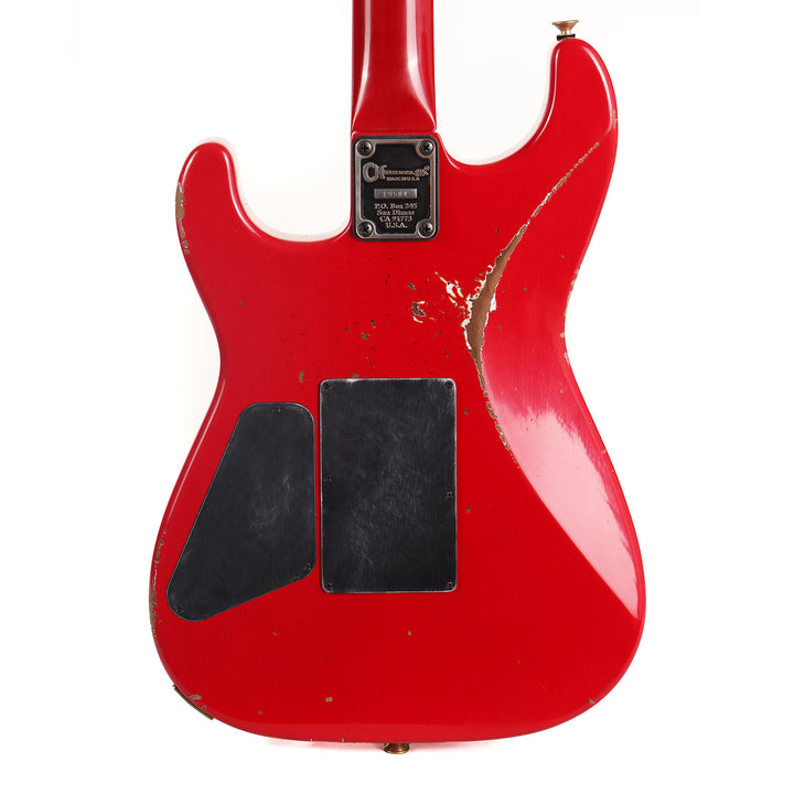 Charvel Custom Shop San Dimas Music Zoo Exclusive Painted Neck Torino Red