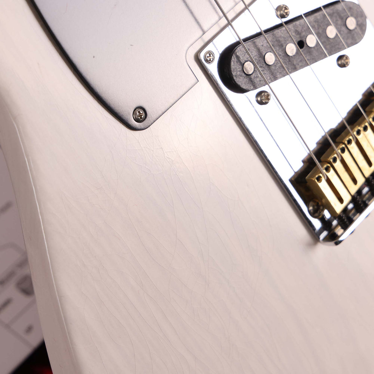 Fender American Ultra Luxe Vintage '50s Telecaster White Blonde — 7