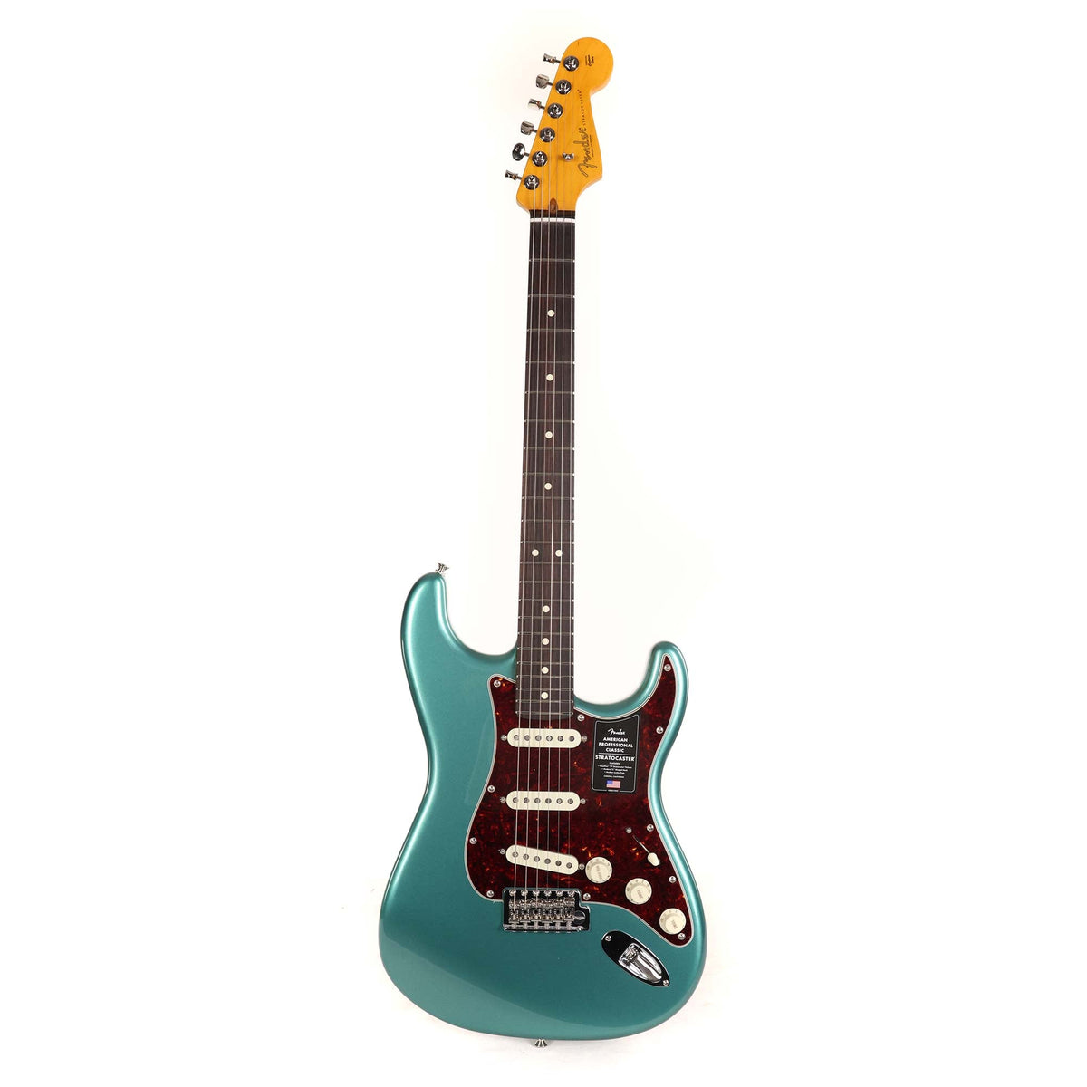 Fender American Professional Classic Stratocaster Faded Sherwood Green Metallic — 2