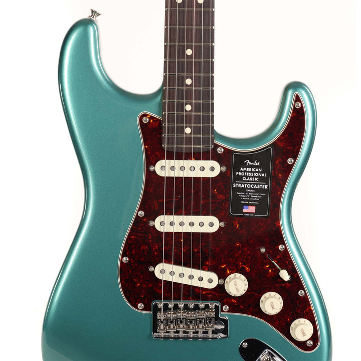Fender American Professional Classic Stratocaster Faded Sherwood Green Metallic
