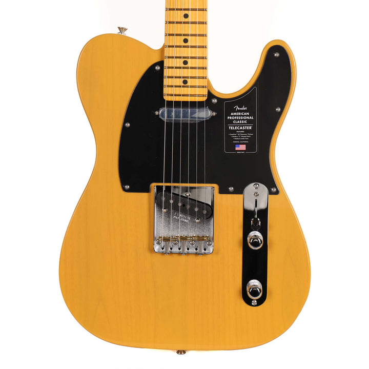 Fender American Professional Classic Telecaster Butterscotch Blonde