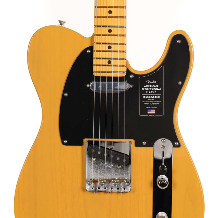 Fender American Professional Classic Telecaster Butterscotch Blonde