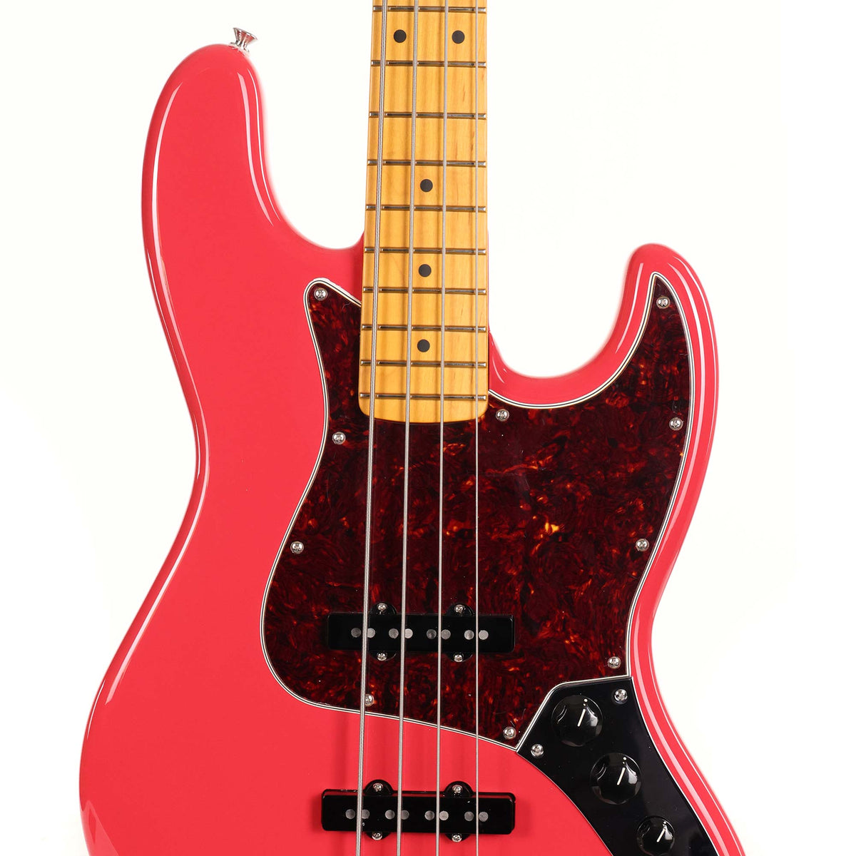 Fender American Professional Classic Jazz Bass Faded Dakota Red — 4
