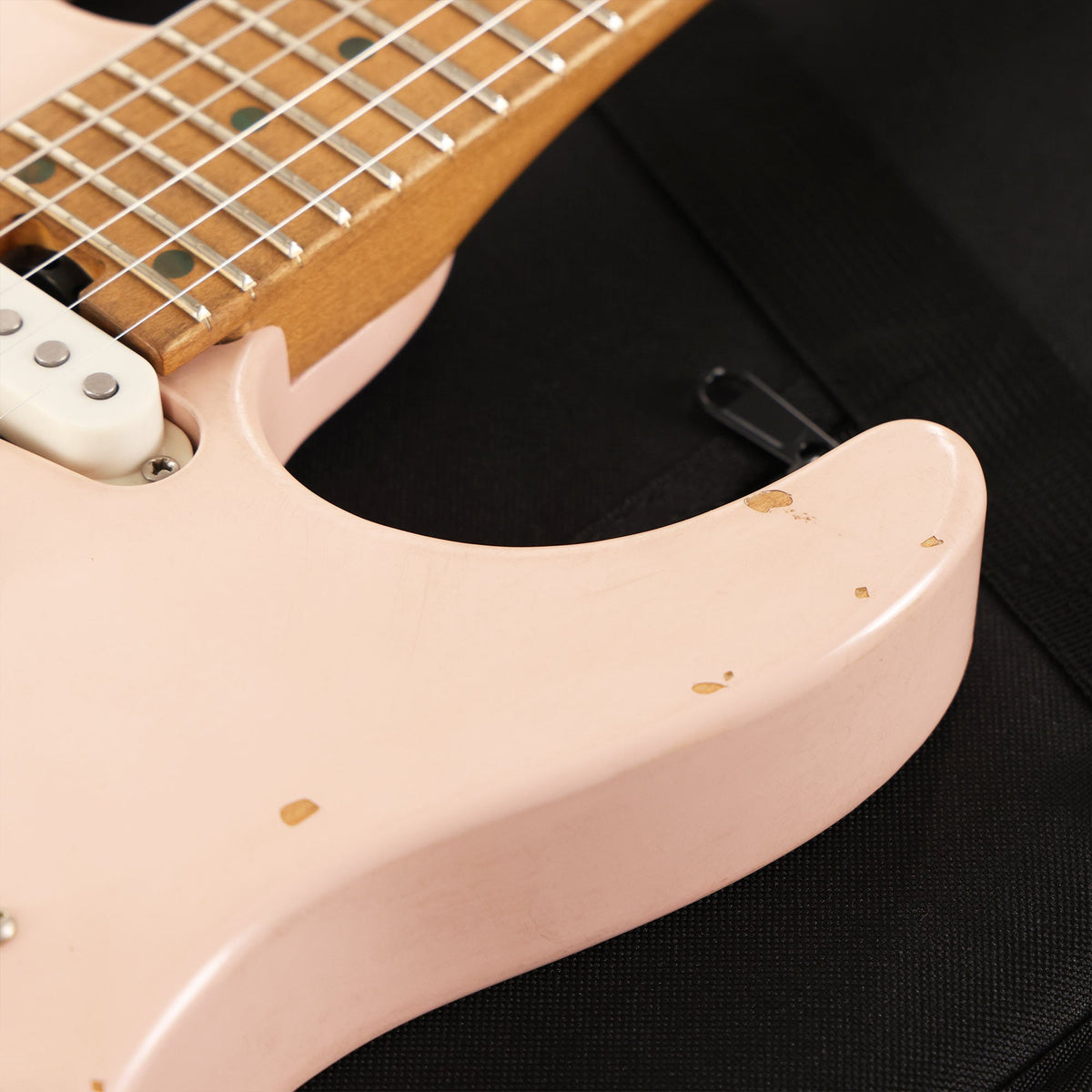 Charvel Rick Graham Signature Pro-Mod DK24 2PT MPL Worn Shell Pink — 9
