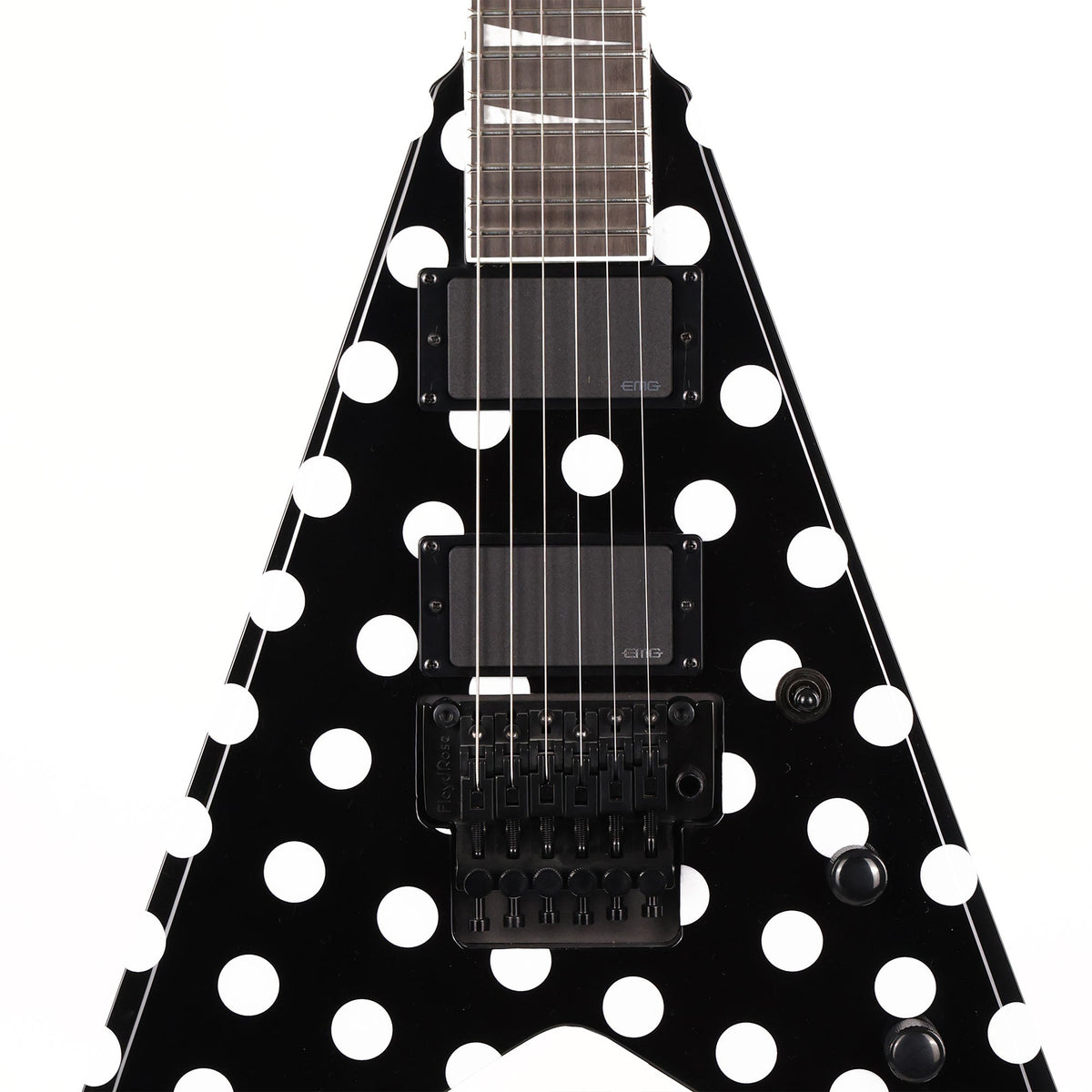 Jackson Pro Series Limited Edition Signature Phil Demmel KV King V Polka Dot — 4