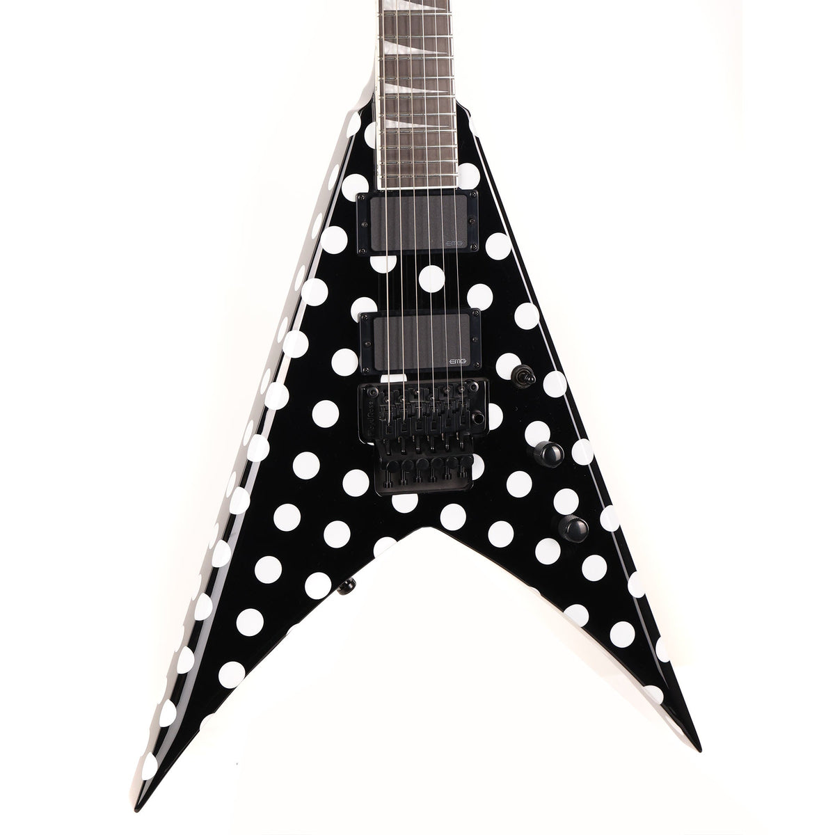 Jackson Pro Series Limited Edition Signature Phil Demmel KV King V Polka Dot — 5
