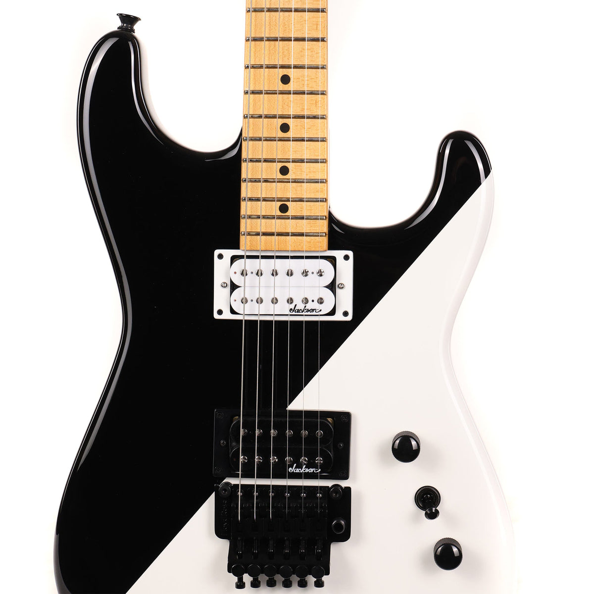 Jackson Pro Origins 1985 San Dimas SD1 HH Maple Fretboard Two Face — 4