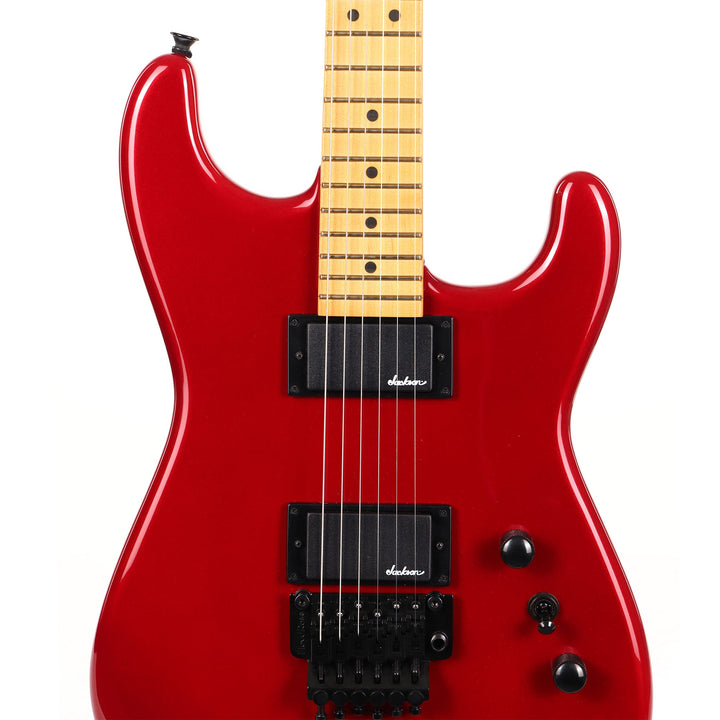 Jackson Pro Origins 1985 San Dimas SD1 HH Maple Fretboard Candy Apple Red