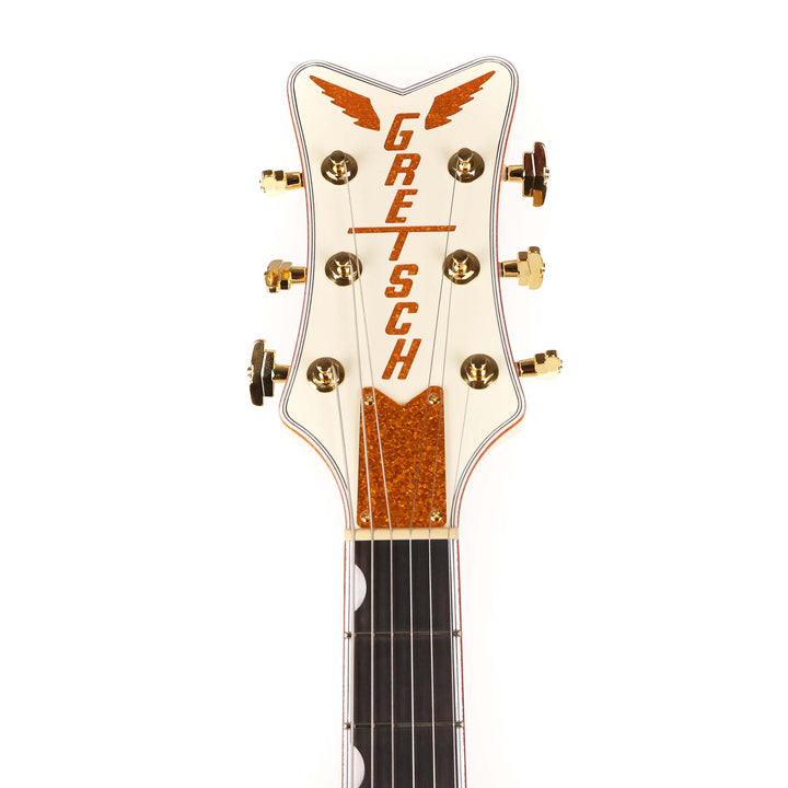 Gretsch Falcon Center Block LTD Double-Cut with String-Thru Bigsby Vintage White