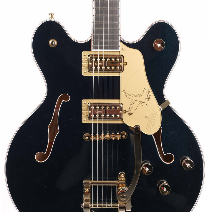 Gretsch Falcon Center Block LTD Double-Cut with String-Thru Bigsby Midnight Sapphire