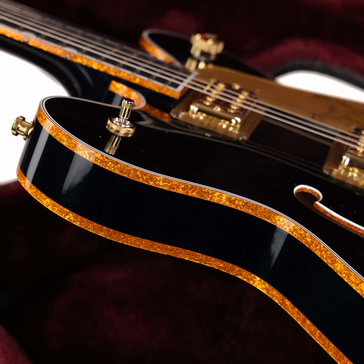 Gretsch Falcon Center Block LTD Double-Cut with String-Thru Bigsby Midnight Sapphire — 6
