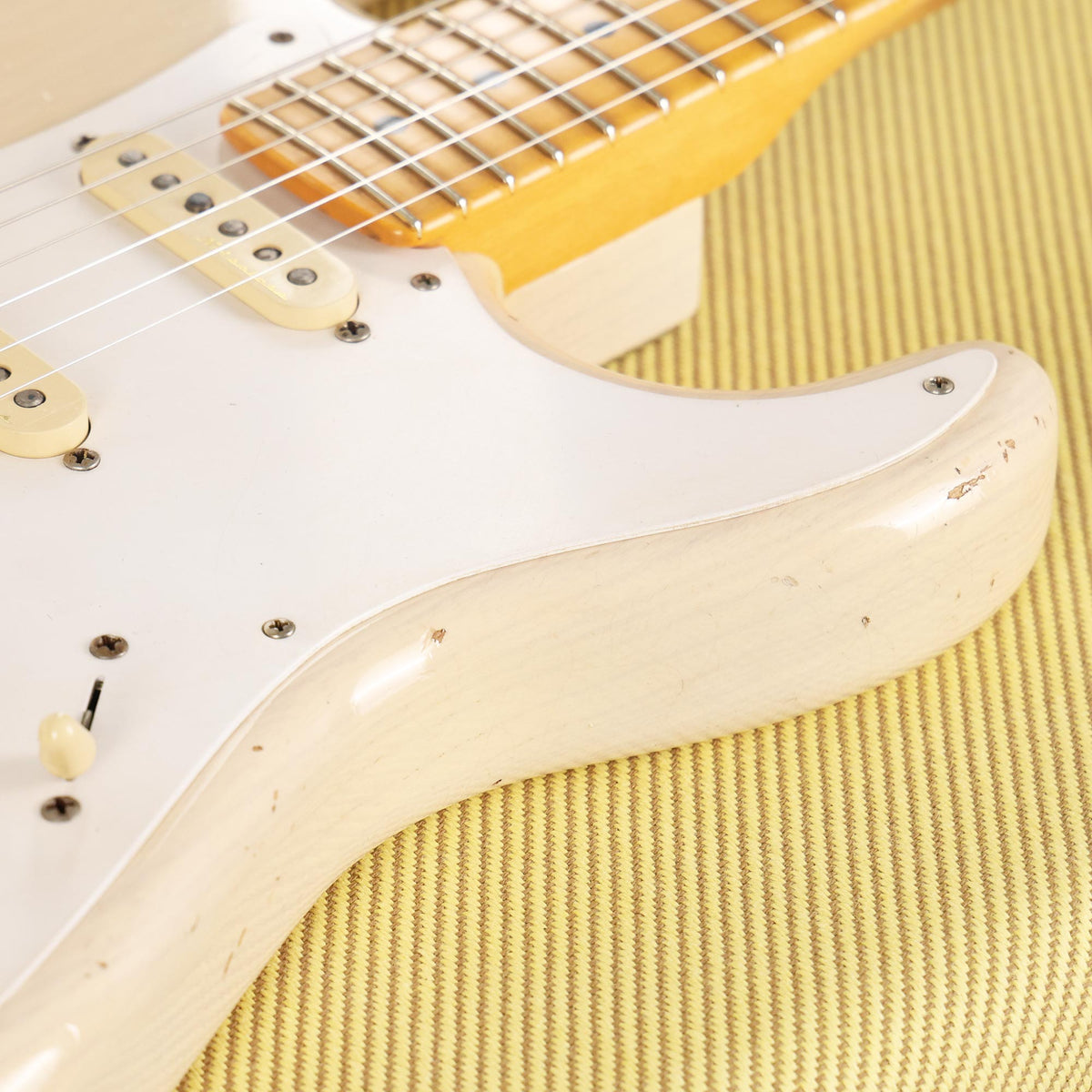 Fender Custom Shop Eric Clapton Stratocaster Masterbuilt Todd Krause Journeyman Relic Aged White Blonde — 10