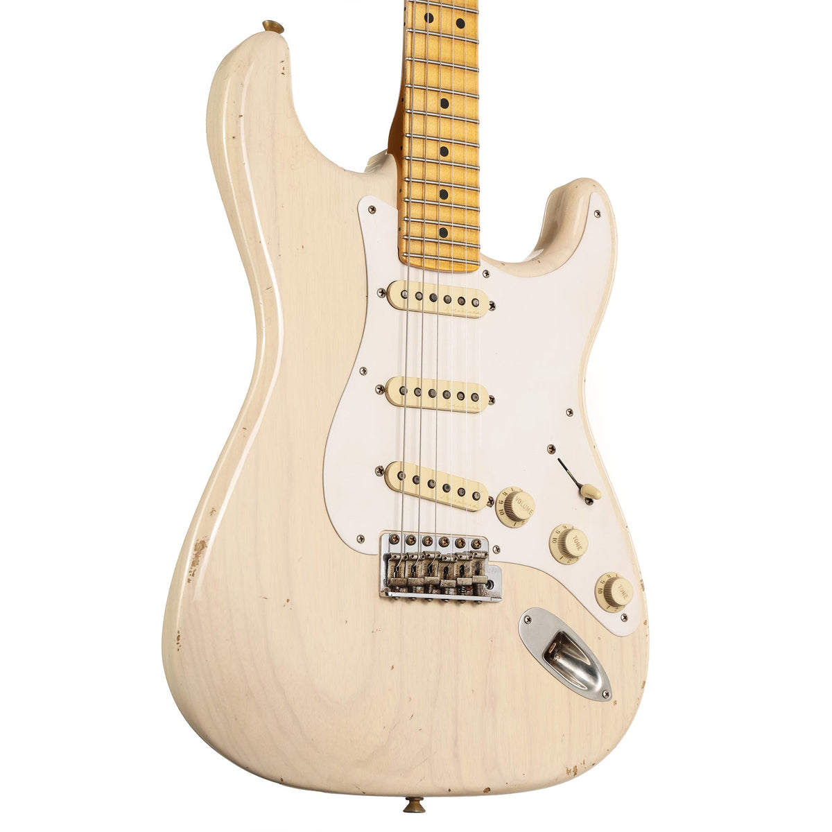 Fender Custom Shop Eric Clapton Stratocaster Masterbuilt Todd Krause Journeyman Relic Aged White Blonde — 1