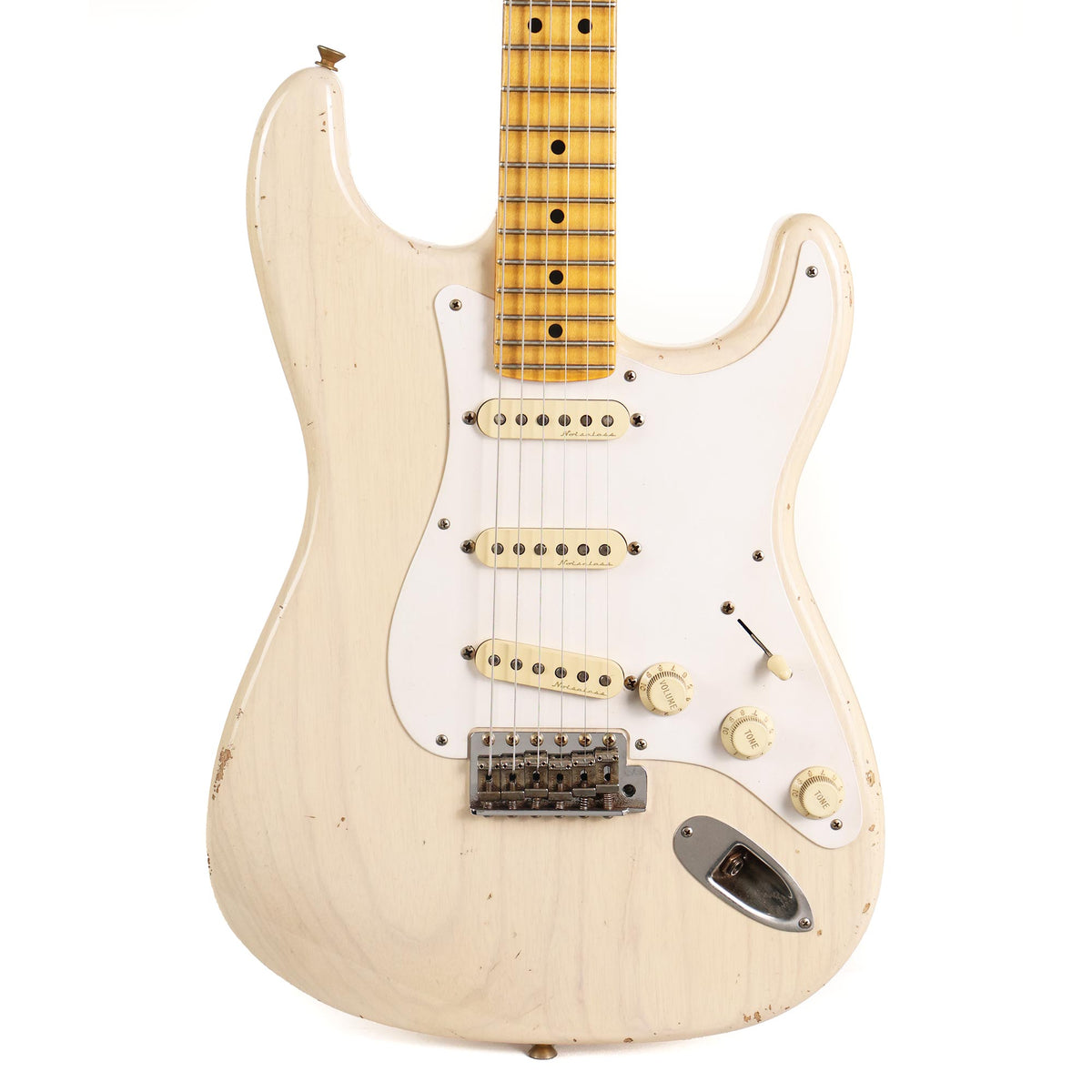 Fender Custom Shop Eric Clapton Stratocaster Masterbuilt Todd Krause Journeyman Relic Aged White Blonde — 2