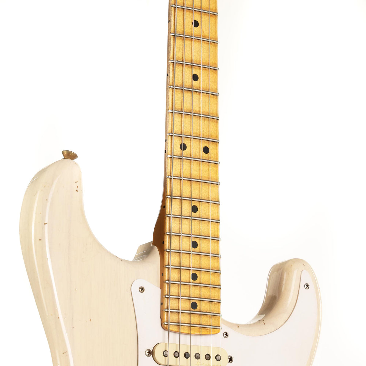 Fender Custom Shop Eric Clapton Stratocaster Masterbuilt Todd Krause Journeyman Relic Aged White Blonde — 7