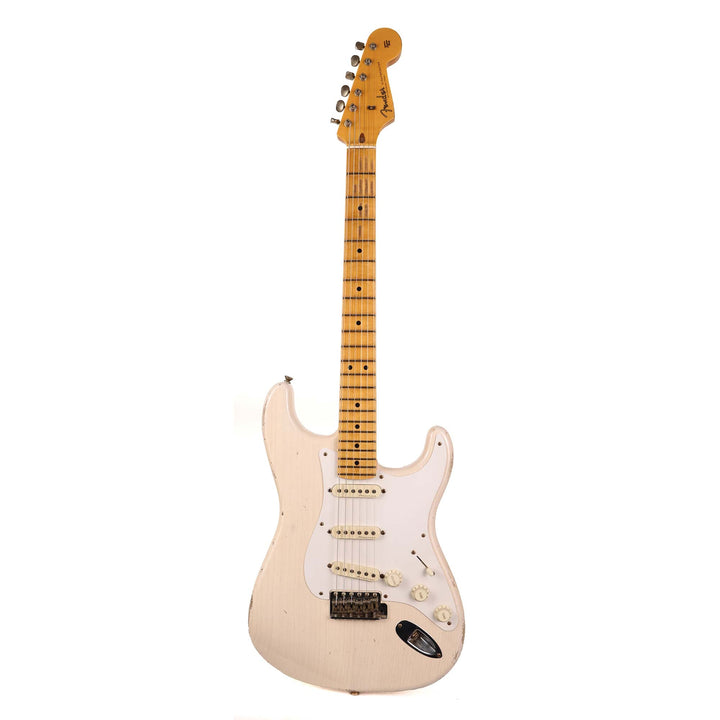 Fender Custom Shop Eric Clapton Stratocaster Masterbuilt Todd Krause Journeyman Relic Aged White Blonde