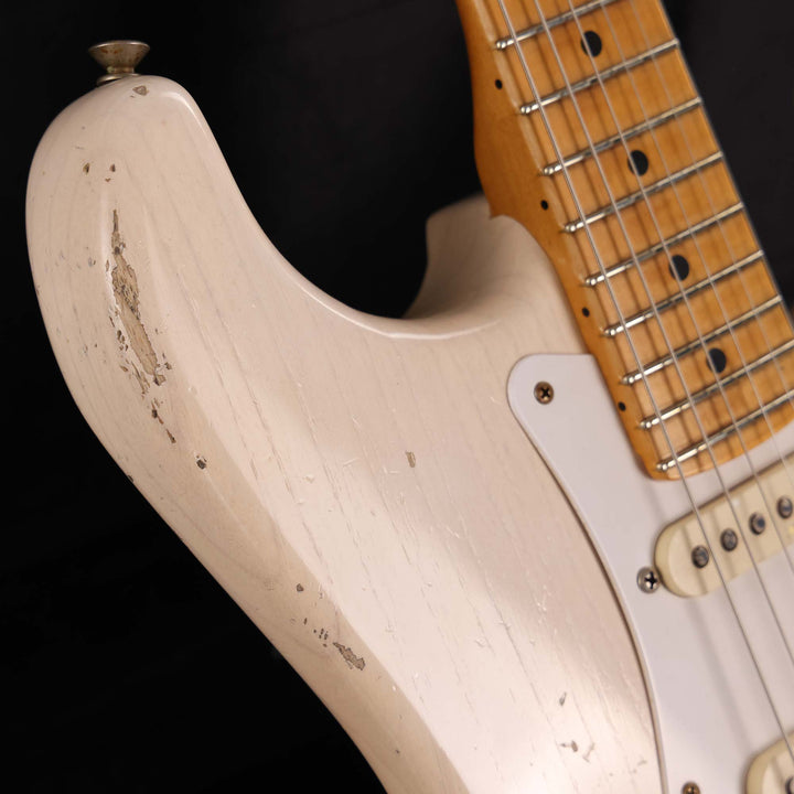 Fender Custom Shop Eric Clapton Stratocaster Masterbuilt Todd Krause Journeyman Relic Aged White Blonde