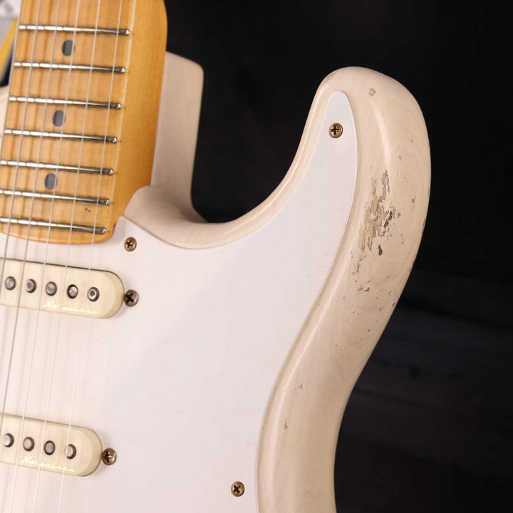 Fender Custom Shop Eric Clapton Stratocaster Masterbuilt Todd Krause Journeyman Relic Aged White Blonde
