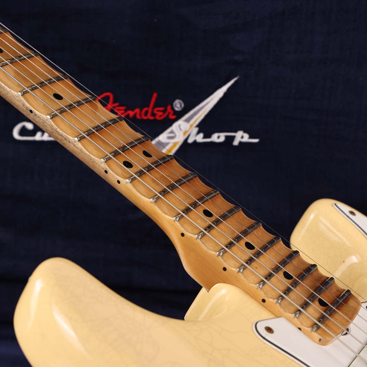 Fender Custom Shop Yngwie Malmsteen Signature Stratocaster Neo Relic Vintage White Music Zoo Exclusive