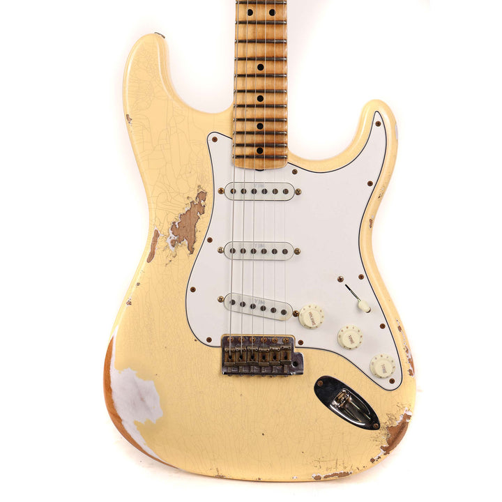 Fender Custom Shop Yngwie Malmsteen Signature Stratocaster Neo Relic Vintage White Music Zoo Exclusive