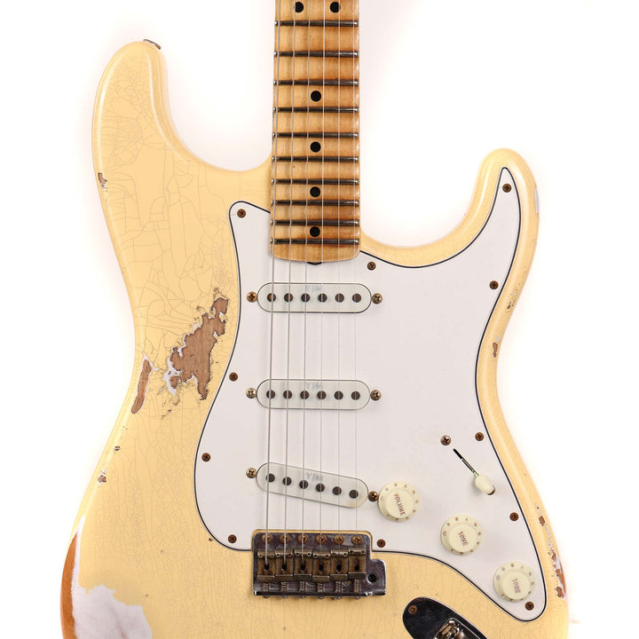 Fender Custom Shop Yngwie Malmsteen Signature Stratocaster Neo Relic Vintage White Music Zoo Exclusive