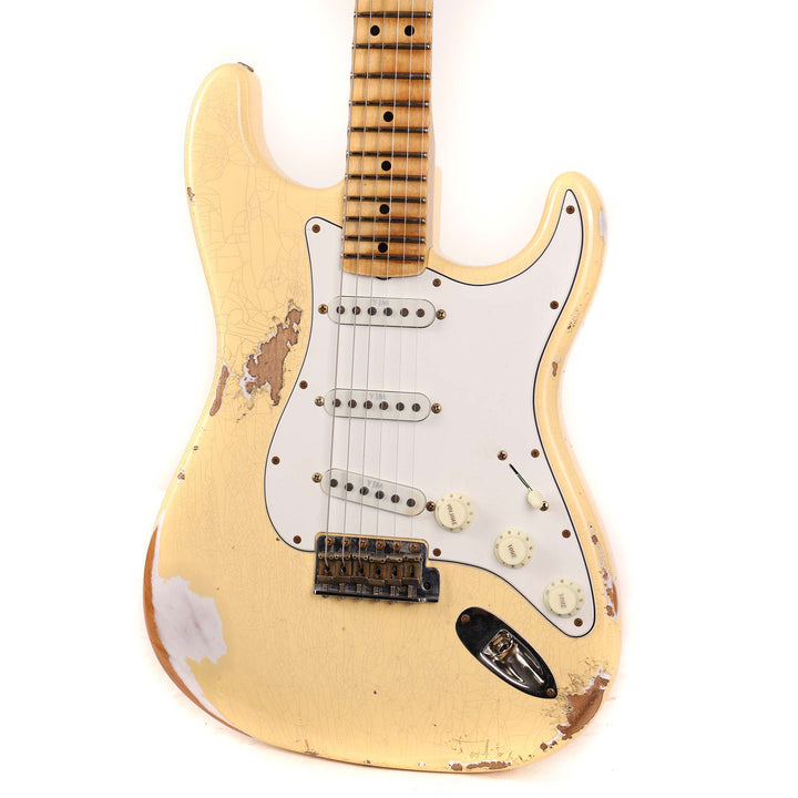 Fender Custom Shop Yngwie Malmsteen Signature Stratocaster Neo Relic Vintage White Music Zoo Exclusive