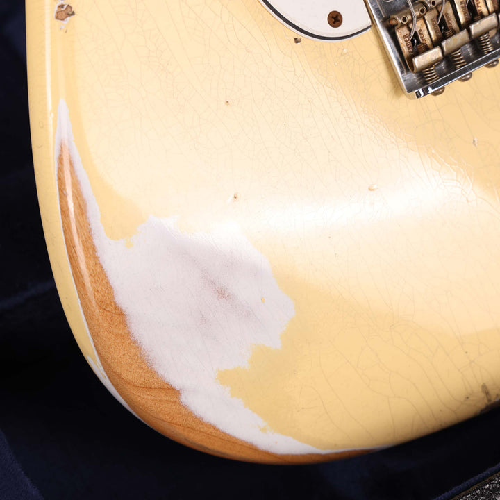 Fender Custom Shop Yngwie Malmsteen Signature Stratocaster Neo Relic Vintage White Music Zoo Exclusive