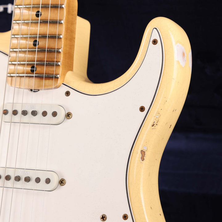 Fender Custom Shop Yngwie Malmsteen Signature Stratocaster Neo Relic Vintage White Music Zoo Exclusive