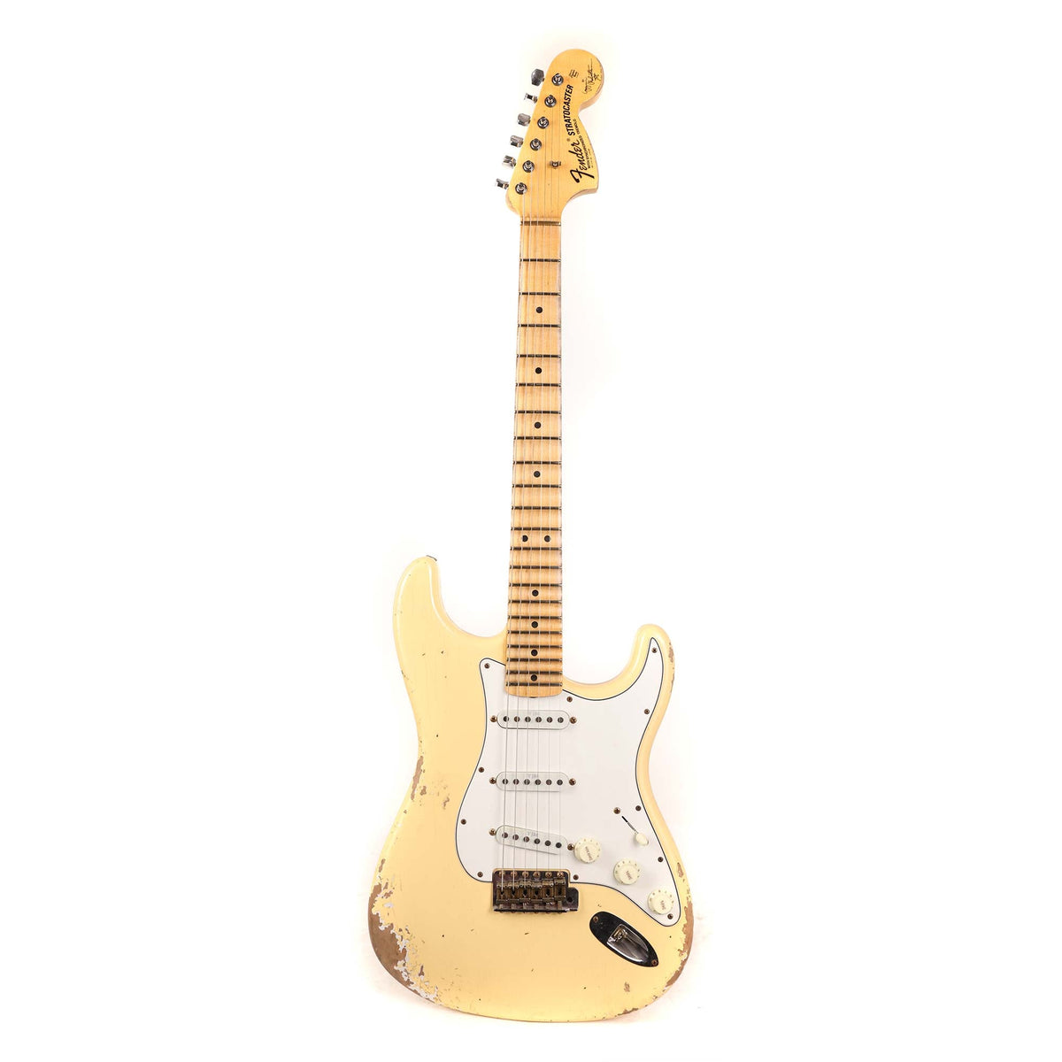 Fender Custom Shop Yngwie Malmsteen Signature Stratocaster Neo Relic Vintage White Music Zoo Exclusive — 2