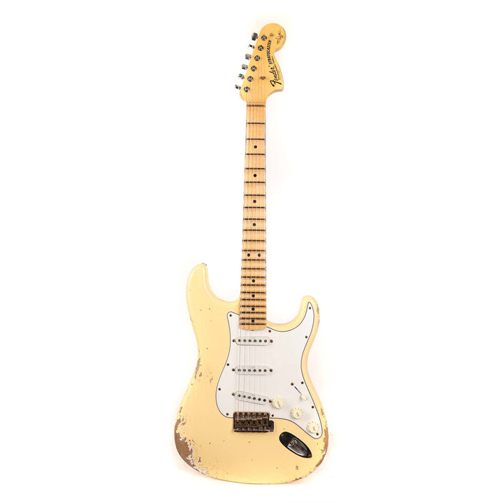 Fender Custom Shop Yngwie Malmsteen Signature Stratocaster Neo Relic Vintage White Music Zoo Exclusive