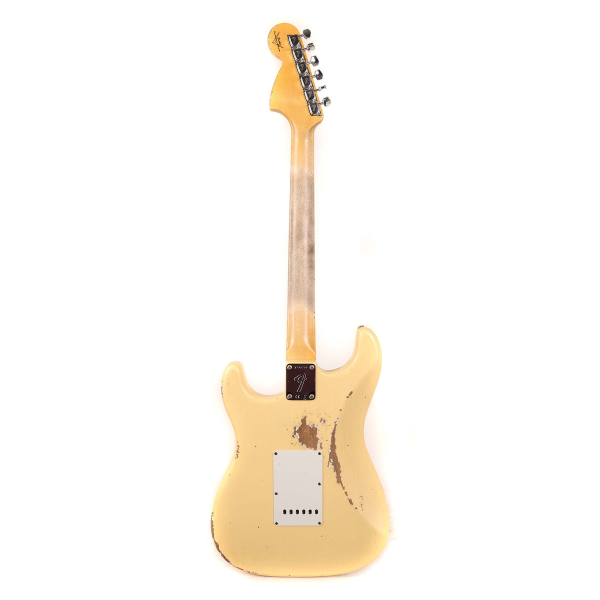 Fender Custom Shop Yngwie Malmsteen Signature Stratocaster Neo Relic Vintage White Music Zoo Exclusive — 3
