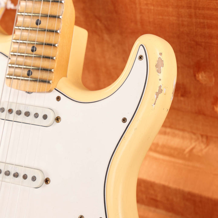 Fender Custom Shop Yngwie Malmsteen Signature Stratocaster Neo Relic Vintage White Music Zoo Exclusive