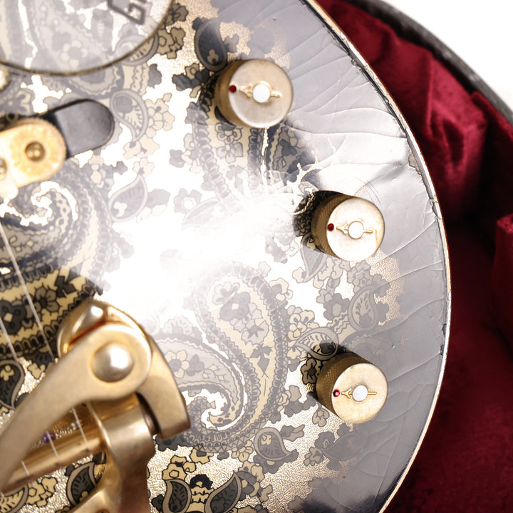 Gretsch Custom Shop G6134-59 Penguin Black Paisley Heavy Relic Masterbuilt Gonzalo Madrigal