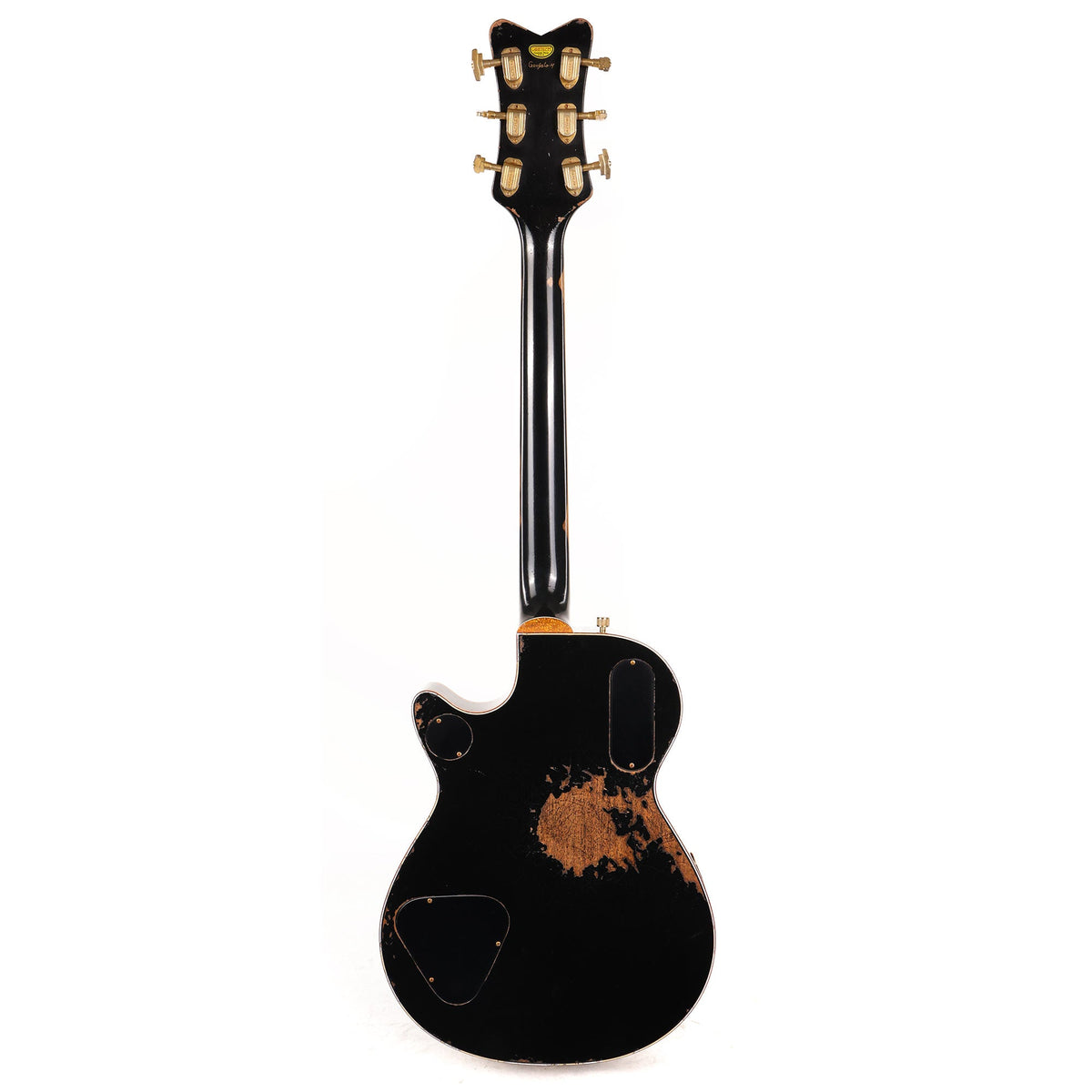 Gretsch Custom Shop G6134-59 Penguin Black Paisley Heavy Relic Masterbuilt Gonzalo Madrigal — 3