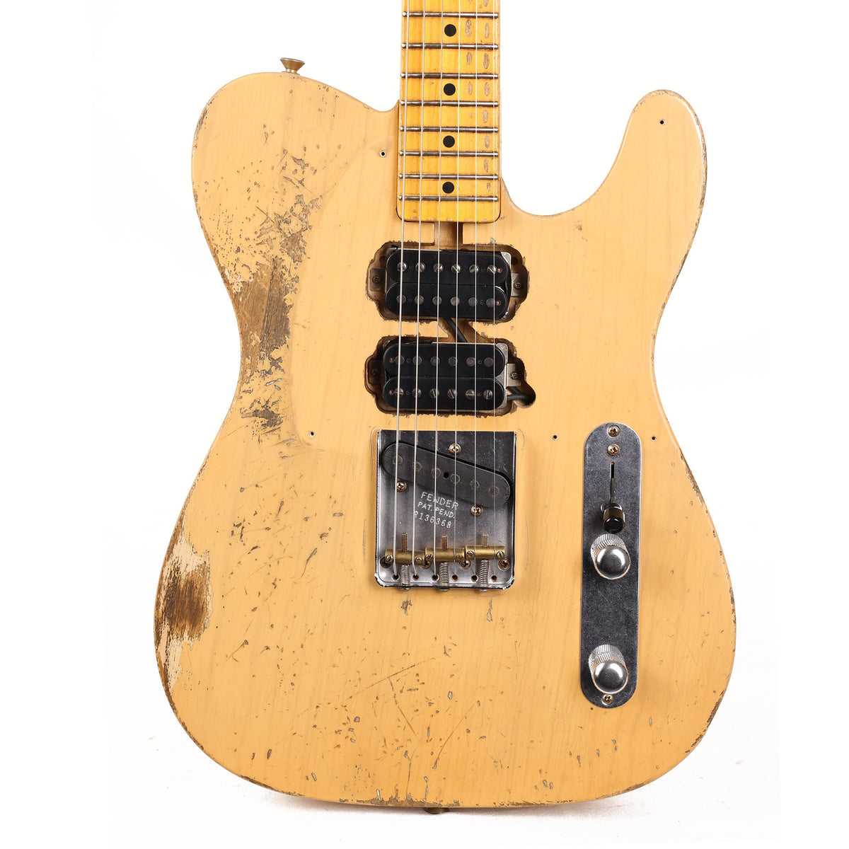 Fender Custom Shop 1951 Nocaster Masterbuilt Hacksaw Relic Jason Smith Super Faded Aged Vintage Blonde — 1