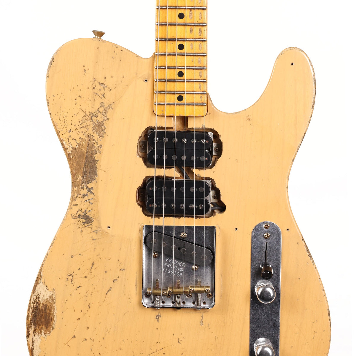 Fender Custom Shop 1951 Nocaster Masterbuilt Hacksaw Relic Jason Smith Super Faded Aged Vintage Blonde — 4