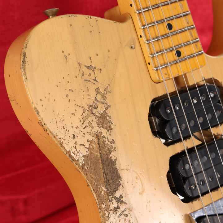 Fender Custom Shop 1951 Nocaster Masterbuilt Hacksaw Relic Jason Smith Super Faded Aged Vintage Blonde