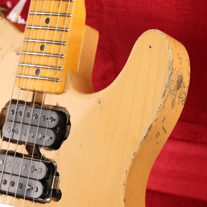 Fender Custom Shop 1951 Nocaster Masterbuilt Hacksaw Relic Jason Smith Super Faded Aged Vintage Blonde