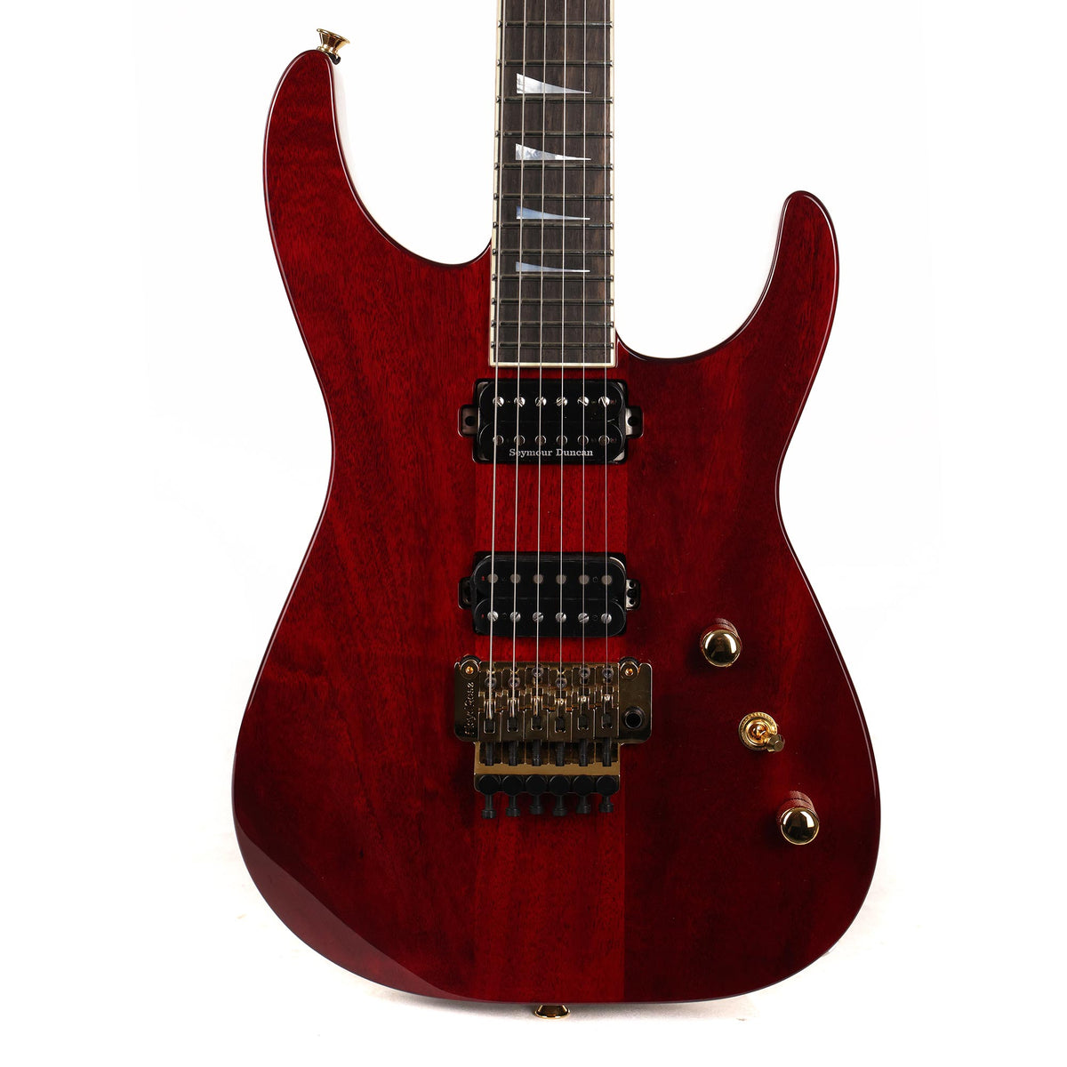 Jackson Custom Shop SL2H-V Soloist Music Zoo Exclusive Aniline Red 2025 — 1