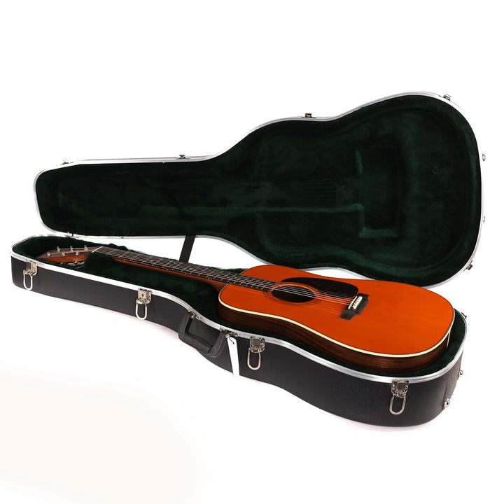 Martin Custom Shop Dreadnought Style 28 Music Zoo Exclusive Vintage Tangerine