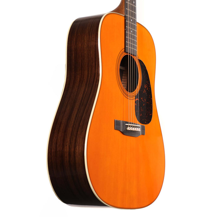Martin Custom Shop Dreadnought Style 28 Music Zoo Exclusive Vintage Tangerine