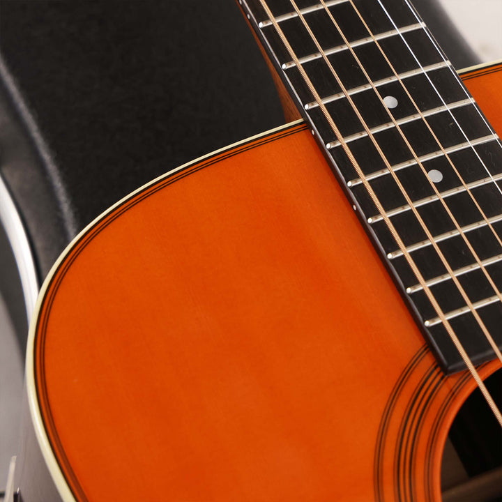 Martin Custom Shop Dreadnought Style 28 Music Zoo Exclusive Vintage Tangerine