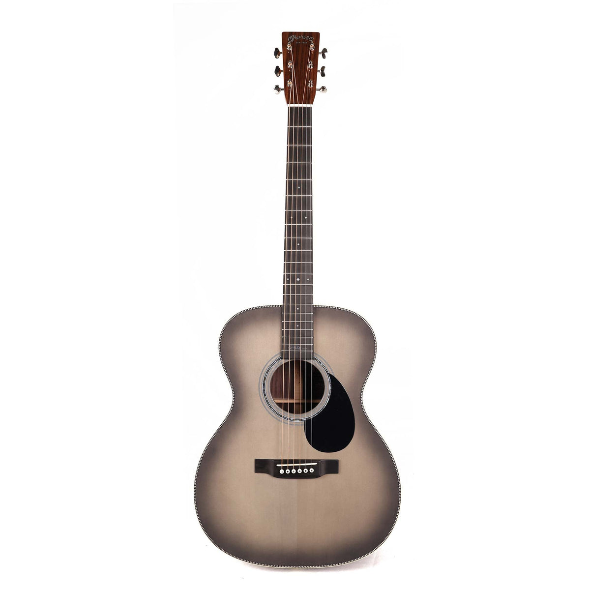 Martin OMJM John Mayer 20th Anniversary Acoustic Platinum Gray Burst 2024 — 2