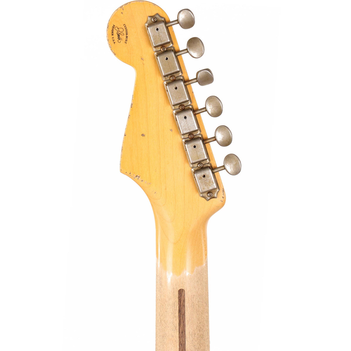 Fender Custom Shop 1957 HS Stratocaster Masterbuilt Jason Smith Music Zoo Hacksaw Relic — 7
