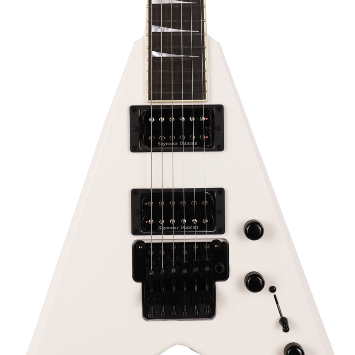 Jackson USA Select King V KV2 Guitar Snow White