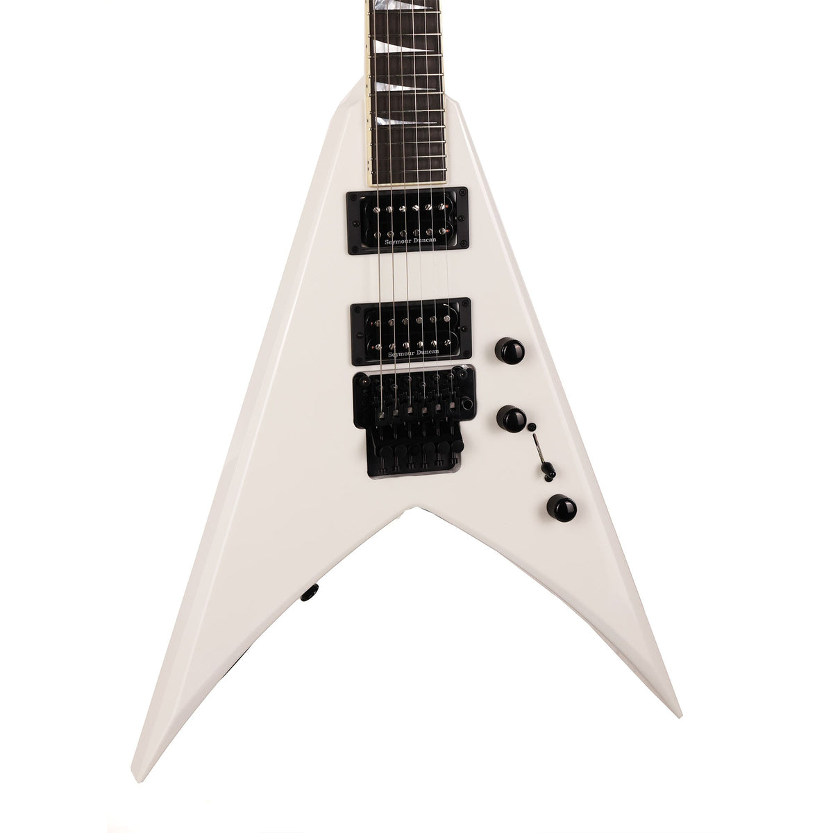 Jackson USA Select King V KV2 Guitar Snow White — 5