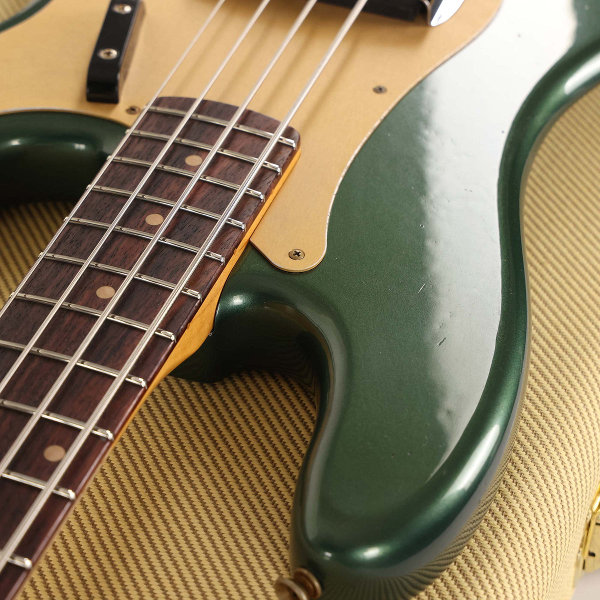 Fender Custom Shop 1959 Precision Bass Aged Sherwood Green Metallic Journeyman Relic — 7