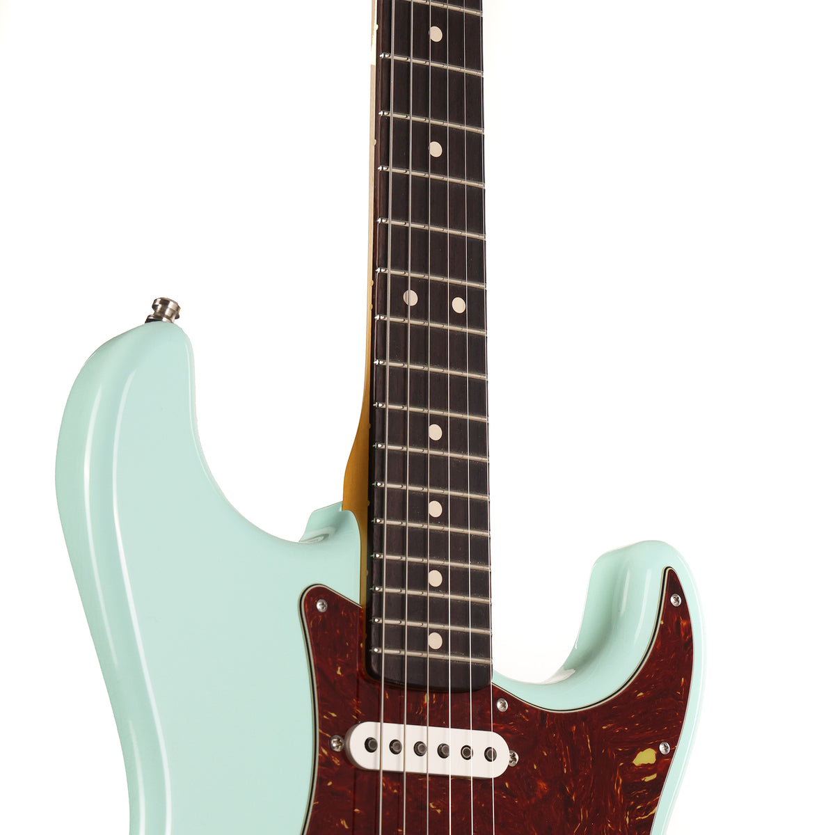 Fender Custom Shop ZF Stratocaster NOS Faded Surf Green with Reverse H ...