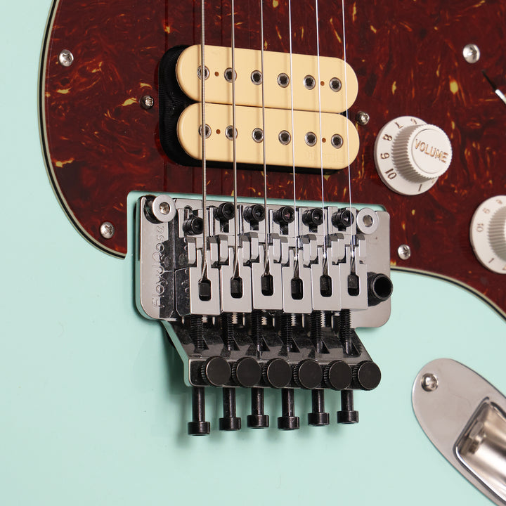 Fender Custom Shop ZF Stratocaster NOS Faded Surf Green with Reverse Headstock